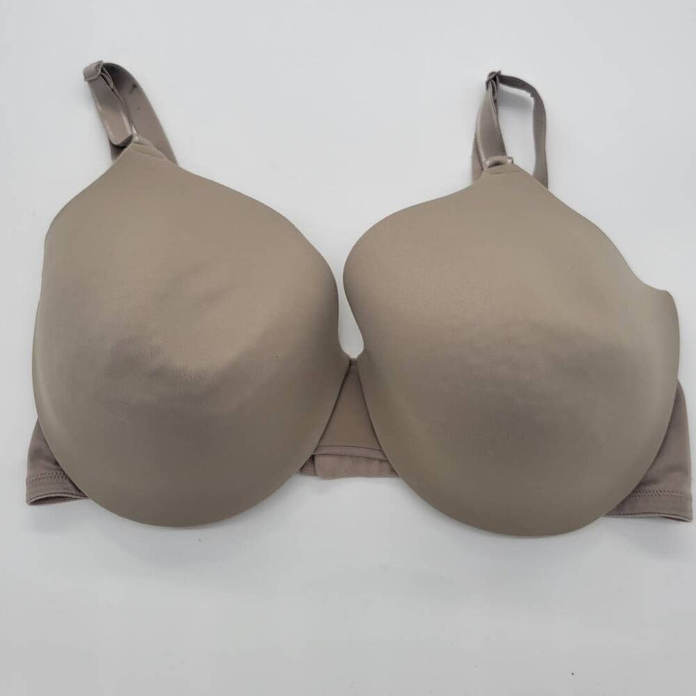 Warner's‎ This Is Not A Bra Tan Full Coverage Underwire T-Shirt Bra Size 40D